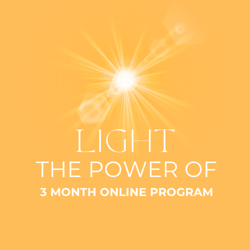 THE POWER OF LIGHT - 3 MONTHS ONLINE PROGRAM